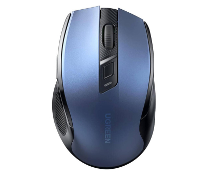 Myszka UGREEN Bezprzewodowa mysz MU006 2.4 GHz niebieska 6941876210640